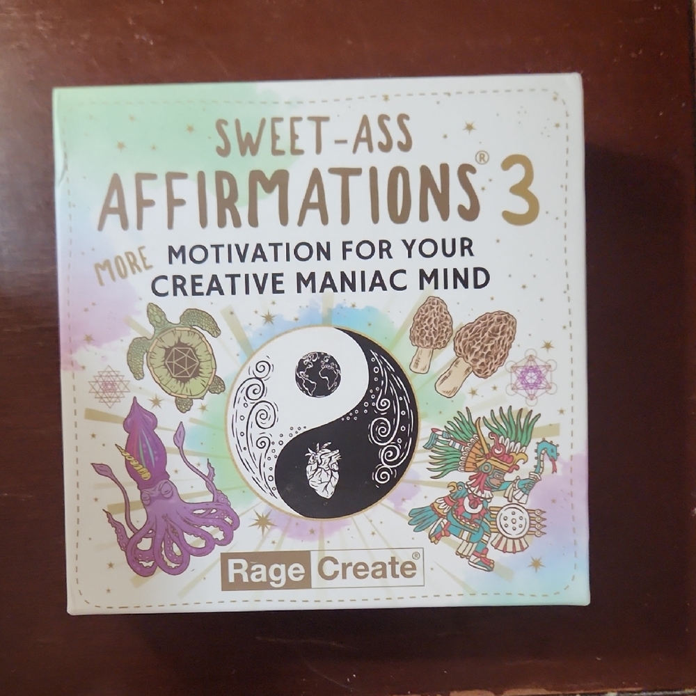 Sweet-Ass Affirmations 3 Card Deck